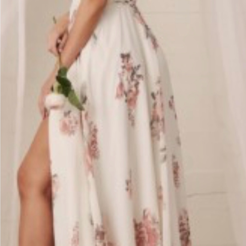 NWT. Lulus Florals Sleeveless Maxi Dress - Picture 6 of 9
